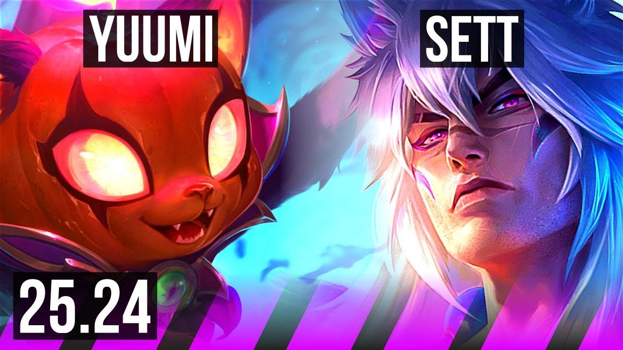 Watch Yuumi & Zeri carry their team against Sett & Ashe in Korean Master! 
Learn what runes to use, what items to build, understand how to lane, teamfight, and outplay your opponents as #Yuumi. 
/// #LeagueOfLegends high elo replay 
 
Thank you for watching! 
Did you learn something new? Share it in the comments! 
If you liked this video, please leave a thumbs up, if you disliked it, be sure to give me feedback in the comments. I appreciate your support! 
 
~~~| DOMISUMREPLAY |~~~ 
High elo replays for every role and champion. Improve your gameplay. Many uploads per day. 
 
~~~| WATCH MORE |~~~ 
Main channel: https://www.youtube.com/channel/UChkYqBSmrYsPjOTK2N4pdWg?sub_confirmation=1 
Yuumi channel: https://www.youtube.com/channel/UCfEMLx4VdVakTl2EmfH-Ibw?sub_confirmation=1 
 
More replays of: 
- Yuumi vs Sett: https://www.youtube.com/playlist?list=PLr-OVGVlyaM_A0YgstS7FYnXUkQynQtGx 
- Yuumi with Zeri: https://www.youtube.com/playlist?list=PLr-OVGVlyaM_yklXBYQwv3cWt1mY3TqEv 
- Yuumi SUPPORT: https://www.youtube.com/playlist?list=PLr-OVGVlyaM8hDsmPYoGn3NH3Q6nW5k6V 
- Yuumi: https://www.youtube.com/playlist?list=PL-TM5XNBRKzTkboLcYrzXWqgYADRdfrXT 
 
~~~| MATCH INFO |~~~ 
GAME TYPE: Ranked Solo/Duo 5v5 
REGION: KR 
AVERAGE RANK: Master 
SEASON: Season 2025 
PATCH: 25.24 
 
~~~| SPECTATED PLAYER |~~~ 
CHAMPION: Yuumi 
RANK: Diamond II 
RIOT ID: 두볼엔 빙그르르 # 빙그레 
OP.GG: https://op.gg/summoners/kr/%EB%91%90%EB%B3%BC%EC%97%94+%EB%B9%99%EA%B7%B8%EB%A5%B4%EB%A5%B4-%EB%B9%99%EA%B7%B8%EB%A0%88 
RUNES: SORCERY - Summon Aery, Manaflow Band, Transcendence, Scorch; RESOLVE - Font Of Life, Revitalize (Ability Haste + Adaptive Force + Health Scaling) 
 
~~~| OPPONENT |~~~ 
CHAMPION: Sett 
SKIN: Mecha Kingdoms Sett 
RANK: Master 
RUNES: PRECISION - Conqueror, Triumph, Legend: Haste, Last Stand; RESOLVE - Shield Bash, Second Wind (Adaptive Force + Adaptive Force + Health Scaling) 
 
I am not one of the summoners playing in the matches uploaded to this channel, so I am unfortunately unable to answer questions about decisions made by the summoners in the game. 
 
played at 2026-01-05 23|06|05 (CET); rec on wd-elefant at 2026-01-08 12|20|43 (CET); mtdt at 2026-01-08 13|01|49 (CET); KR-8011271920-SUPPORT-BLUE