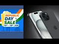 Flipkart Republic Day Sale 2024 From Rs.10000-30000: Find Your Perfect Budget Smartphone on Flipkart