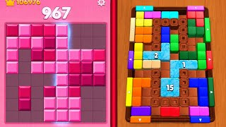 🧩 Block Blast Puzzle VS Block Color Mania | All Levels | Satisfying Gameplay screenshot 5