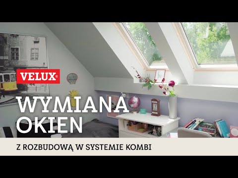 Wideo: Przebudowa Poddasza Z Oknami Marki Velux