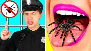 Ways to Sneak Pets into Jail | Funny Pet Pranks by HAHANOM Challenge