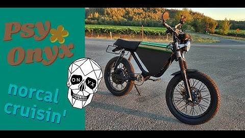 Onyx RCR and EUC cruising around NorCal. No complaints.