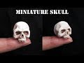 Miniature Polymer Clay Skull // Maive Ferrando