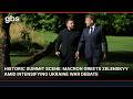 FULL ARRIVAL: Macron Welcomes Zelenskyy as Ukraine War Takes Center Stage at G7 Summit | AC1W