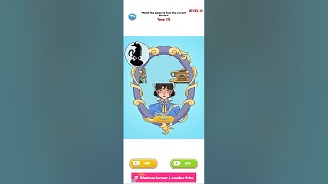 Annoying Puzzle level 40 / Match the pieces to form the correct picture