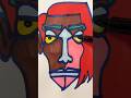 90sec Woman Face Draw #art #abstractart #drawing #markerart #markers #marker #sketch #artprocess