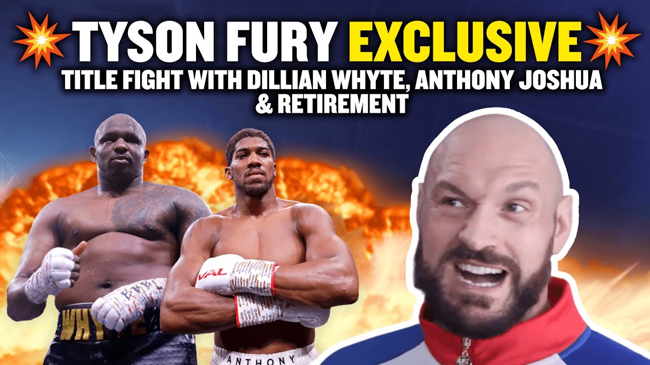 Tyson Fury Exclusive! 🥊💥 Title fight with Dillian Whyte, Anthony Joshua and retirement!