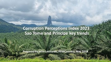 Corruption Perceptions Index 2023 Sao Tome and Principe key trends