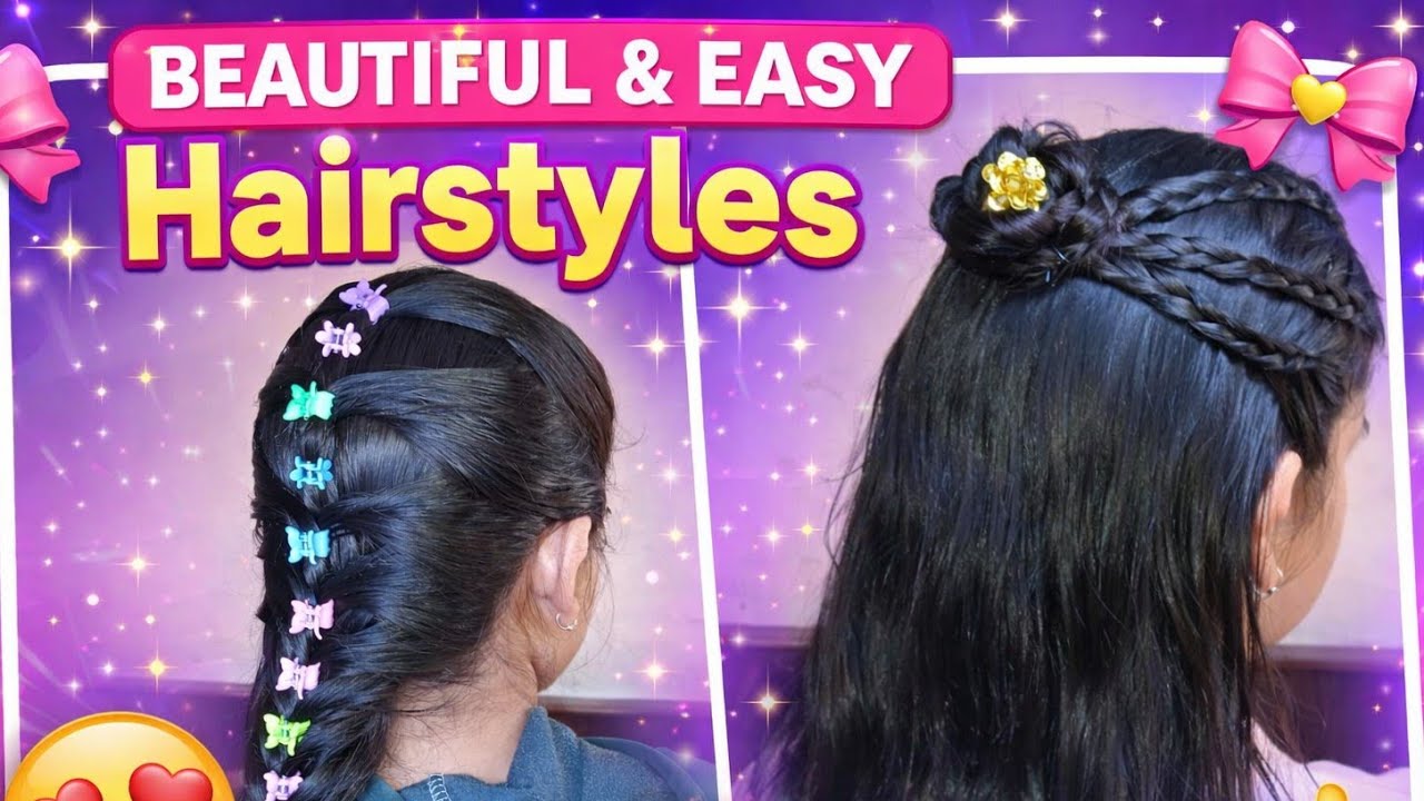 ਸੋਖੇ ਤਰੀਕੇ ਨਾਲ ਹੋਣ ਵਾਲੇ ਹੇਅਰ ਸਟਾਈਲ| Easy and simple hairstyle | popular hairstyle | #hairstyle 