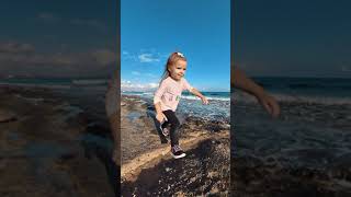 Kids are playing by the sea. #northcyprus #kids