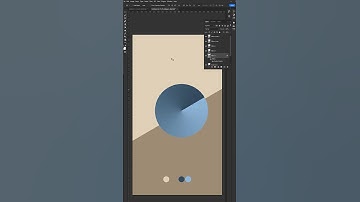 Design a Minimal Poster - Gradient Angle | Adobe Photoshop #photoshop #shorts #photoshop