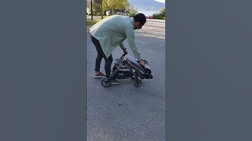 Our stroller is very easy to fold to bring it with you on the go #twistshake