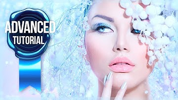 Advanced Photoshop Tutorial #26 - Frequency Separation Beauty Retouch With The Mixer Brush