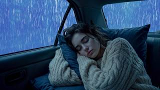 Cozy Car Shelter 🌧️ Rain Sounds for Sleeping, Deep Sleep Sounds & White Noise All Night