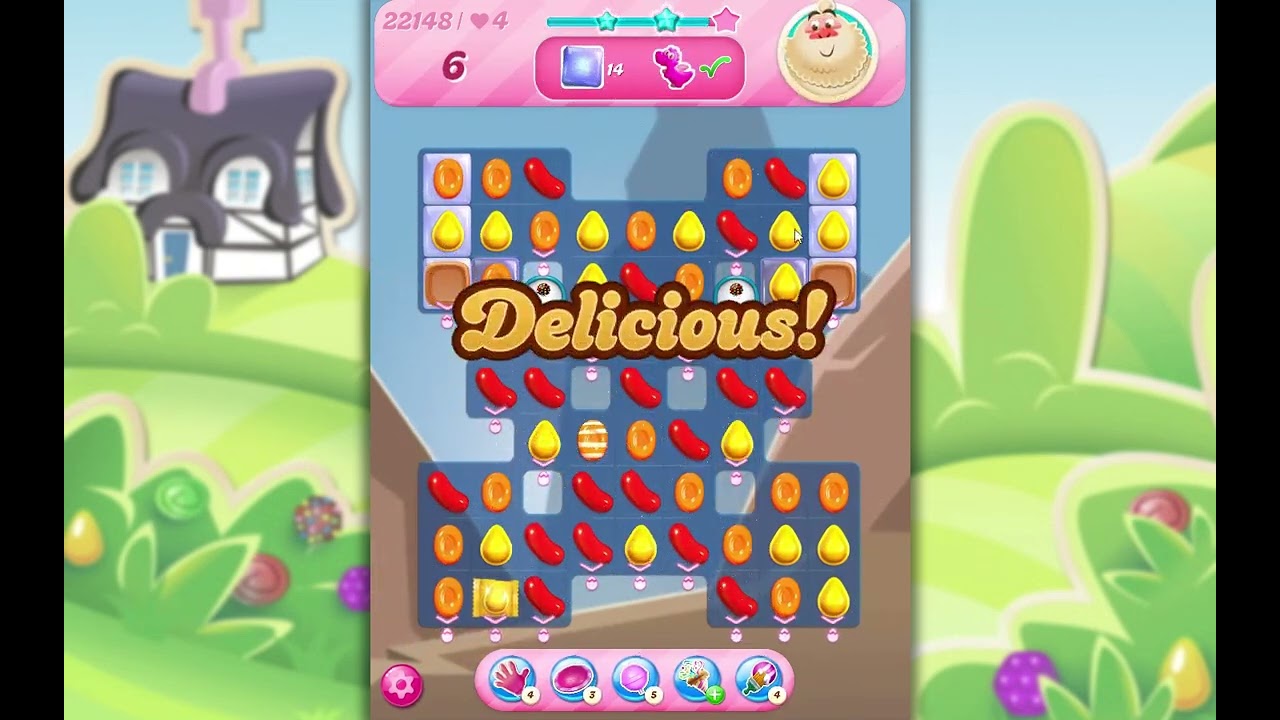 Candy Crush Saga Level 22148 - YouTube