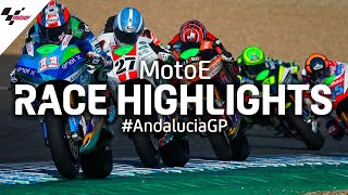 MotoE Race Highlights | 2020 #AndaluciaGP