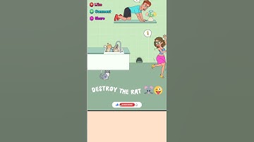 Destroy the Rat 🐀😜 Happy Ending • Android X iOS #shorts