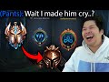 I hired a BOOSTER and pretended to be Bronze 2 but I accidently made him cry.. (Challenger Secret)