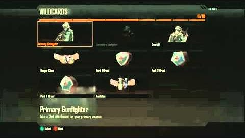 Create-A-Class Explanation for Black Ops 2