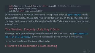 Resolving the Old Data Issue in Matplotlib Charts: How to Ensure Proper Data Updates