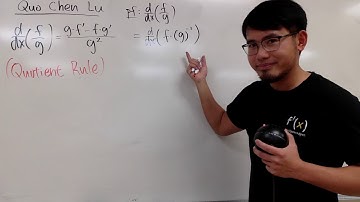 Quotient Rule Proof