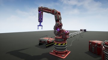 Sci Fi Driveable Manipulator (Blueprints Overview)(UE4, UE5)