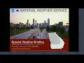 January 9, 2020 NWS Atlanta 'Special' Severe Weather Briefing