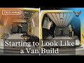 Van Build Ep. 6 - Ceiling Up, How I Put up This Design - Design/Building Vlogs