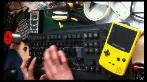 Gameboy keyboard Lsdj jam by Psychiceyeclix