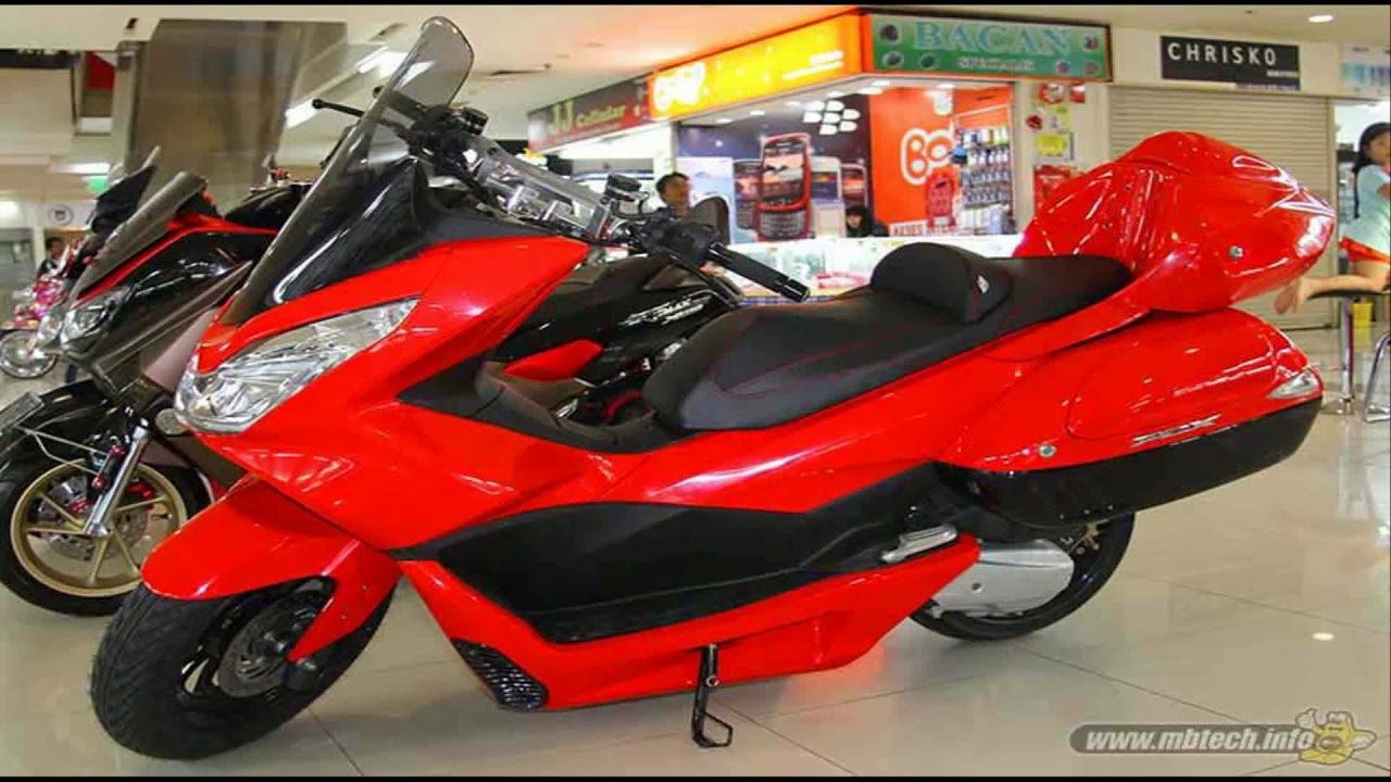 Modifikasi Motor Nmax Merah Beemotor