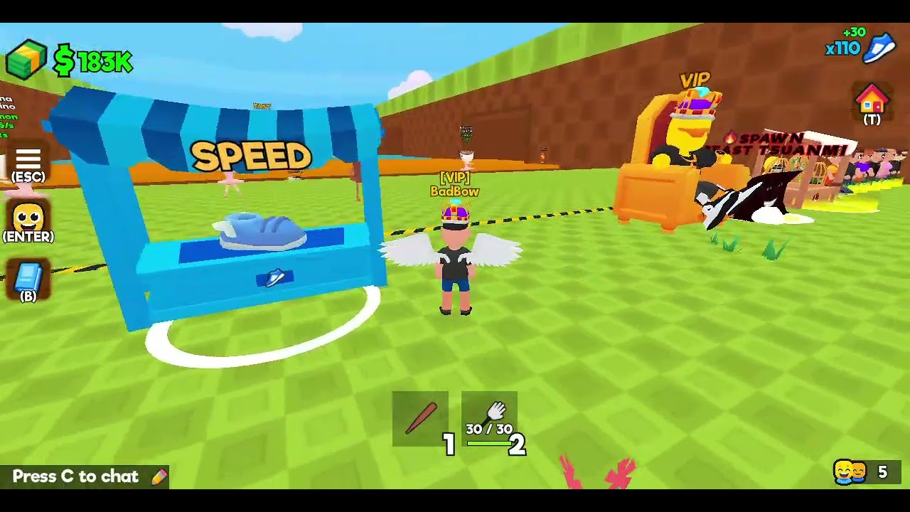 Steal And Run | Brainrot Tsunami. ( I Love This Game So Much.Its My Favourite Game   :)