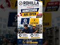 Rohilla PVT ITI College Bareilly | #Admission Open 2026 | #electriciantrade & #fittertrade 100%job