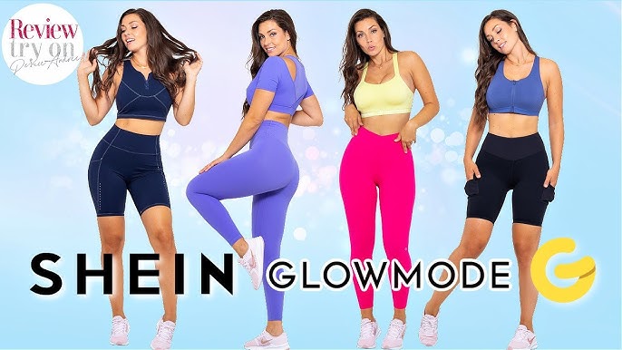 GLOWMODE - 🧣️Cozy mode on collection activewear Review Try on Haul #shein  