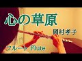 心の草原/岡村孝子【フルートで演奏してみた】&quot;Kokoro no Sōgen&quot; Takako Okamura  1990年