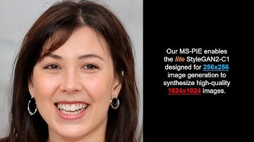 Supplementary video for our paper: Positional Encoding as Spatial Inductive Bias in GANs