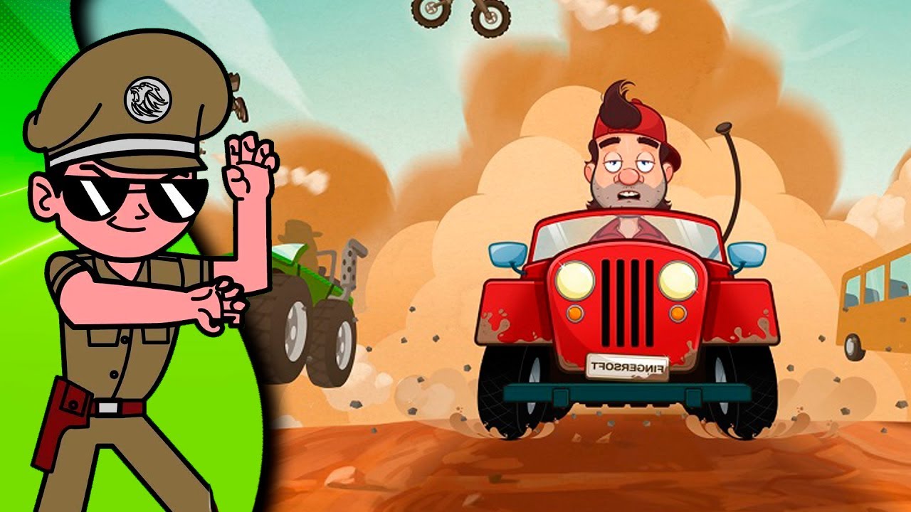 little singham new Hill Climb Racing 2 cool car racing superhero kids