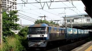 EF210‐173号機 2053レ TOYOTA LONGPASS EXPRESS 新川崎にて