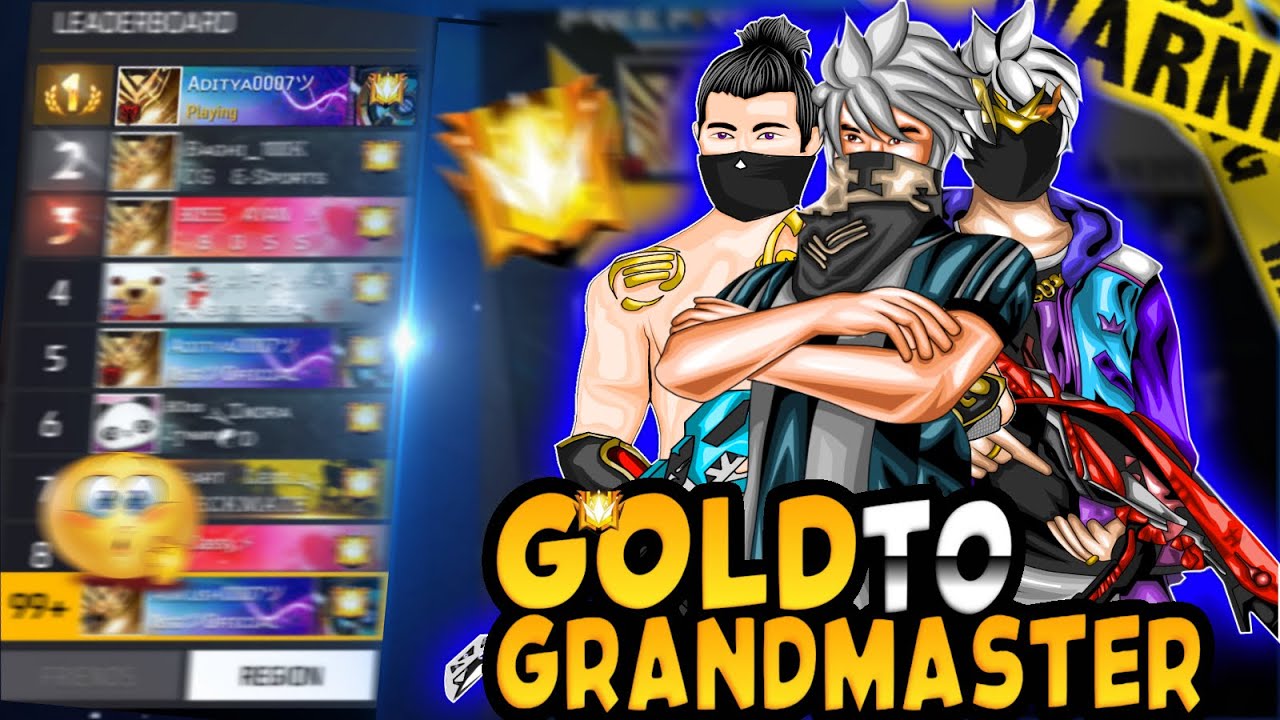 New BR ranked Push Gold To Grandmaster Season 30 #Ajjubhailive# ...