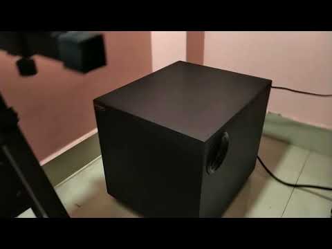 Divine Audio Sub 1 1h Active Down Firing Sub Woofer Dolby Amaze Demo Made In India Review