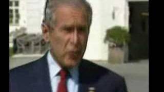 Bush Putin &amp; Gaz problem Буш и Путин - Проблемы с газом