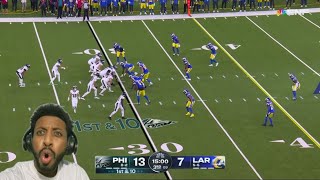 Saquan Barkley is the MVP!!! Philadelphia Eagles vs. Los Angeles Rams Game Highlights Reaction.
