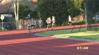 VMC 15.01.2009: Women's A 1500m