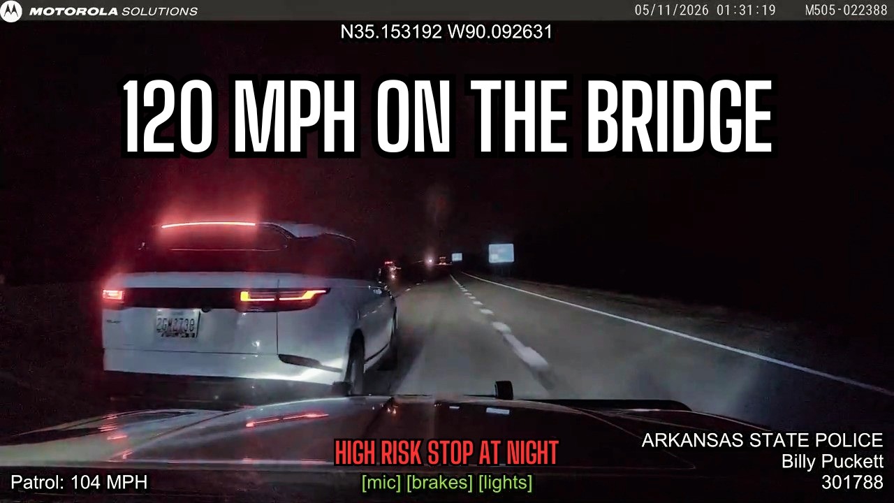 White SUV Driver Refuses Commands During Late Night Arkansas Police ...