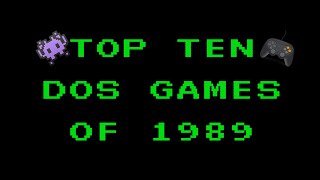 The top 10 DOS games of 1989