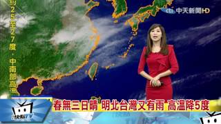 20170320中天新聞　【氣象】今節氣「春分」 今開始白天增長黑夜漸短