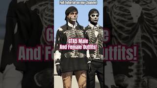 GTA5 Male And Female Outfits! 🖤 #shorts #gta #gta5online #gta5 #gtaoutfits #gtashorts