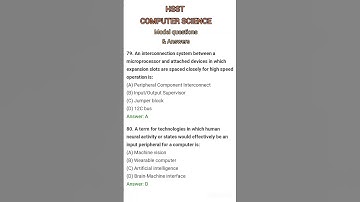 HSST COMPUTER SCIENCE | Model questions and answers | Part 6 | #psc #hsst #computerscience