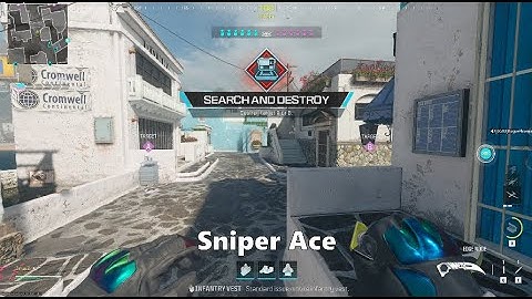 #1 Search & Destroy Sniper on Keyboard MW3 (1V6)