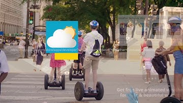 Weather App 2019 Free Weather Forecast Widget Promo