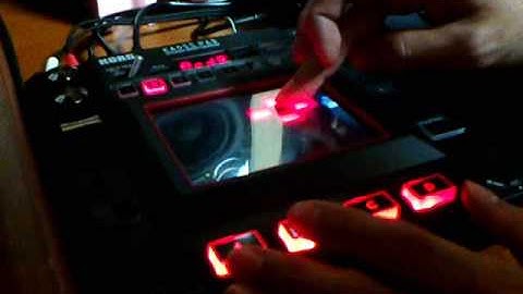 korg KAOSS PAD KP3  + FL Studio β01 imorin